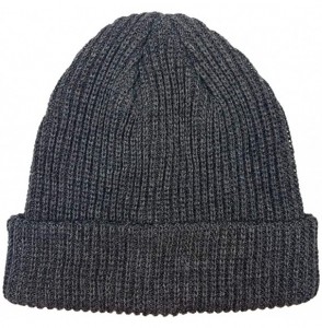 Skullies & Beanies Comfortable Unisex Beanie Warm- Stretchy & Soft Stylish & Trendy Knit hat - Heather Grey - C6192HEZMQ5