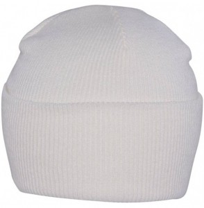 Skullies & Beanies Solid Winter Long Beanie (Comes in Many - Ivory - C7112KF45SN