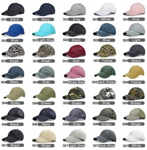 Baseball Caps Baseball Caps Classic Dad Hat Men Women Adjustable Size 35 Optional - 505 Green - CD18SXX9DOI