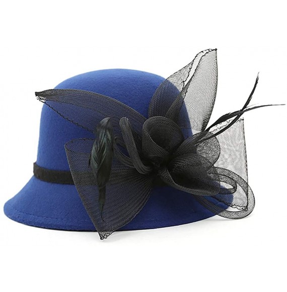 Sun Hats Women's Kentucky Derby Racing Horse Organza Hat Church Wedding Dress Party Occasion Cap - 6 - C318HGMGLZY