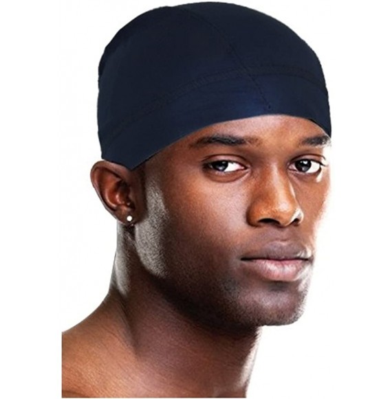 Skullies & Beanies Titan Classic Spandex Dome - Navy - CG12N70A5JG