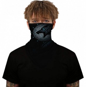 Balaclavas Face Bandana Ear Loops Face Rave Balaclava Scarf Neck Gaiters for Dust Wind UV Sun Motorcycle Mask Men and Women -...