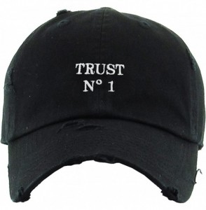 Baseball Caps Dad Hat Trust No One Hustle Savage Vibe Baseball Cap Adjustable Cotton Vintage - (1.1) Black Trust No1 Vintage ...