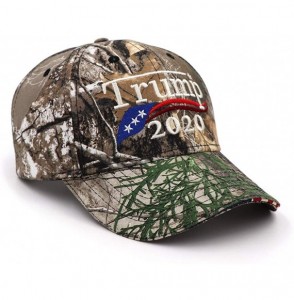 Baseball Caps Trump 2020 Keep America Great Baseball Cap Embroidery - Camo - CH18XQUXSU4