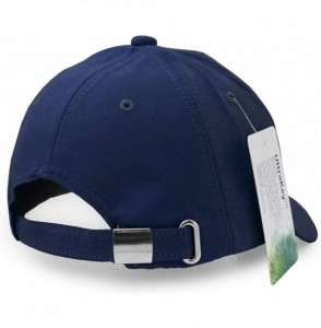 Baseball Caps Suede Baseball Cap- Unisex Faux Suede Leather Classic Adjustable Plain Hat Baseball Cap - Navy - C0183RE8WT9