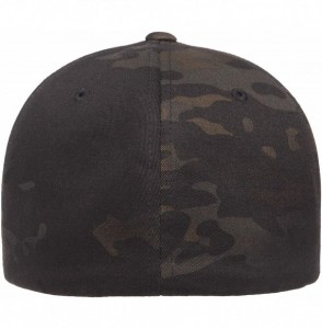 Baseball Caps Flexfit Baseball Fitted Cap- Multicam Alpine- L/X-Large - Black - CT18X4REWMU