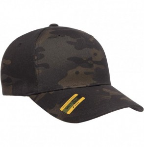 Baseball Caps Flexfit Baseball Fitted Cap- Multicam Alpine- L/X-Large - Black - CT18X4REWMU