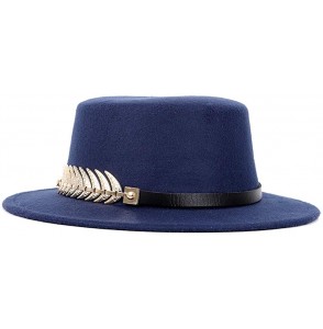 Fedoras Unisex Fashion Fedora Hat Classic Jazz Caps Vintage Bowler Hat with Feather - Khaki - CK18QKOH4QE