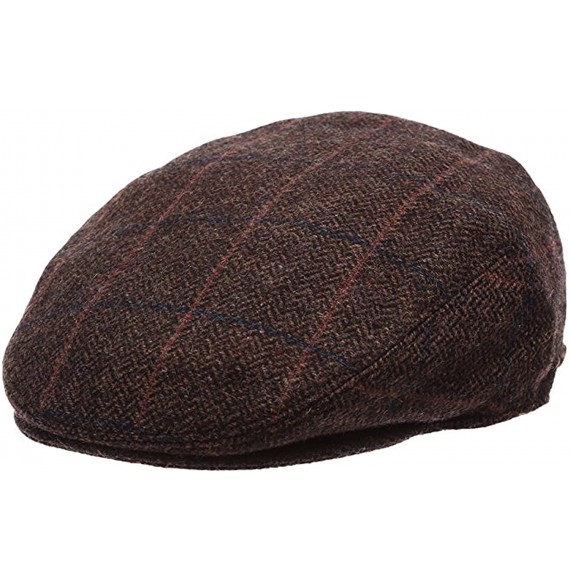 Skullies & Beanies Men's Premium Wool Blend Classic Flat IVY newsboy Collection Hat - 2365-coffee - CX12N75XQ70