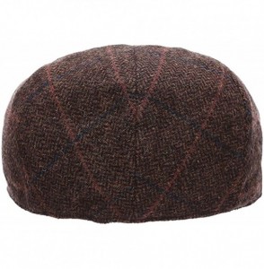 Skullies & Beanies Men's Premium Wool Blend Classic Flat IVY newsboy Collection Hat - 2365-coffee - CX12N75XQ70