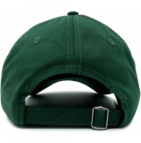 Baseball Caps Giraffe Baseball Cap Soft Cotton Dad Hat Custom Embroidered - Dark Green - CP18RG4SADM