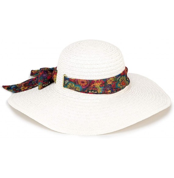 Sun Hats Sun Hat - Felines in the Garden White - CL18OEI8ALZ