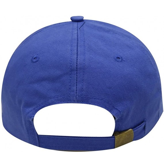 Baseball Caps Coconut Drink Cotton Baseball Dad Cap - Royal - CR182G9A9IL