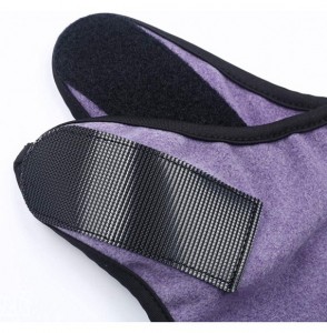 Balaclavas Half Ski Mask Windproof Face Cover Winter Warm Ear Warmer Cold Weather Men Women - Purple - C118AD0EL59