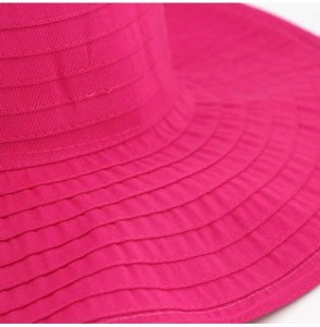 Sun Hats Bucket Summer Foldable Floppy Packable - C-red B-beige - C918UUOU0I5