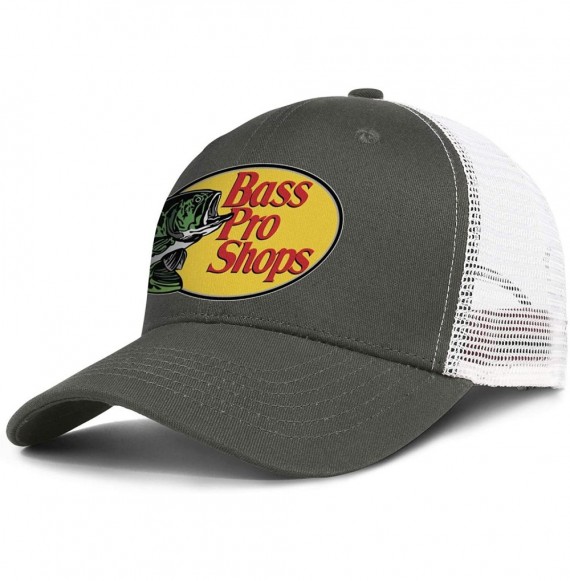 Baseball Caps Bass-Pro-Shops-Logo- Snapback Cap Trucker All Cotton Relaxed - B2 - C918QZ526Q2