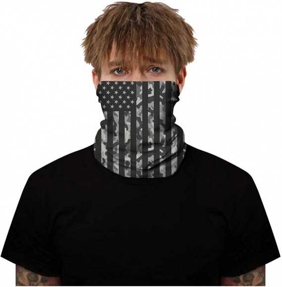 Skullies & Beanies Windproof Face Mask-Balaclava Hood-Cold Weather Motorcycle Ski Mask - American Flag - CO197ZI524G