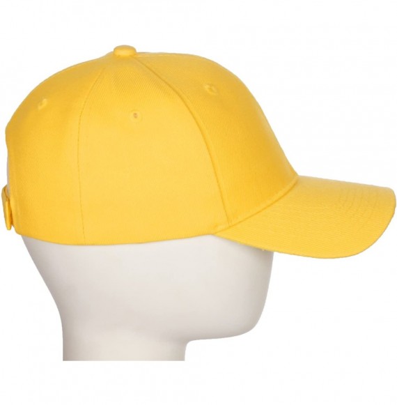 Baseball Caps Classic Baseball Hat Custom A to Z Initial Team Letter- Yellow Cap White Black - Letter V - CU18IDTORHA