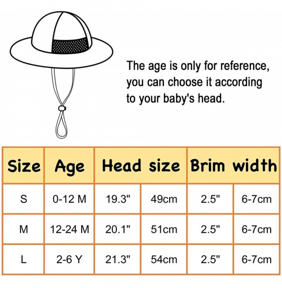 Sun Hats Toddler's Adjustable UPF 50+ Sun Protection Wide Brim Travel Hat - Pink - CJ193ZWISGL