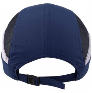 Baseball Caps Lightweight Running Waterproof Baseball Protection - Navy Blue - CH18EXCOSSL