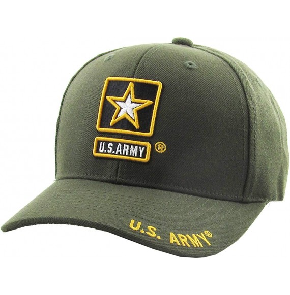 Baseball Caps US Army Official Licensed Premium Quality Only Vintage Distressed Hat Veteran Military Star Baseball Cap - CL18...