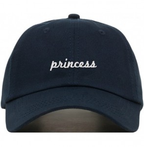 Baseball Caps Princess Baseball Hat- Embroidered Dad Cap- Unstructured Soft Cotton- Adjustable Strap Back (Multiple Colors) -...