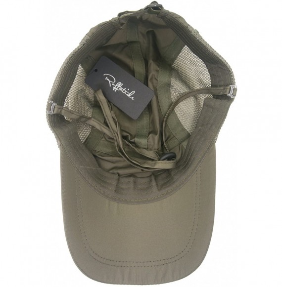 Sun Hats UPF 50+ Sun Hat with Neck Flap Removable Multifunction Outdoor Sport Summer Cap - Army Green - CI184QRD93X