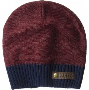 Skullies & Beanies Men's Two Tone Beanie - Infantry Blue - CW1850RCZG3