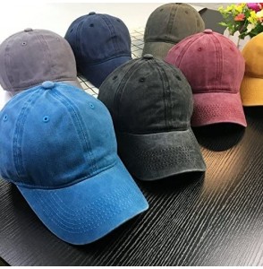 Baseball Caps Men's/Women's Adjustable Denim Fabric Baseball Cap Autism Awareness - I Love Someone with Autism Dad Hat - Blac...