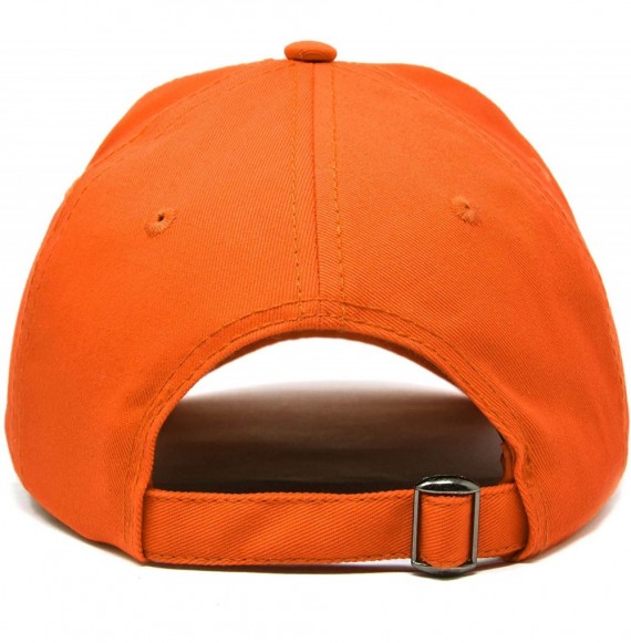 Baseball Caps Captain Hat Sailing Baseball Cap Navy Gift Boating Men Women - Orange - C218WGY08R5