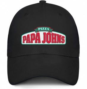 Baseball Caps Unisex Polo Style Baseball Cap Papa-John's-Pizza-Logo- Athletic Six Panel All Cotton Adult Cap - CT18W3X8E6C