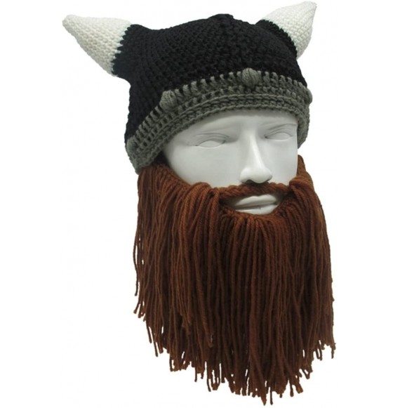 Skullies & Beanies Original Barbarian Halloween Windproof - Kid Coffee Beard - C11887T6A9Z