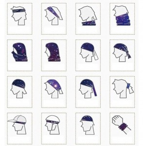 Balaclavas American Multifunctional Microfiber Protection - B-5 Pcs - CG198KL9RAR