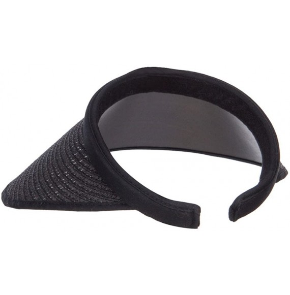 Visors Toyo Braid Clip On Paper Visor - Black - CP12FV93WBP