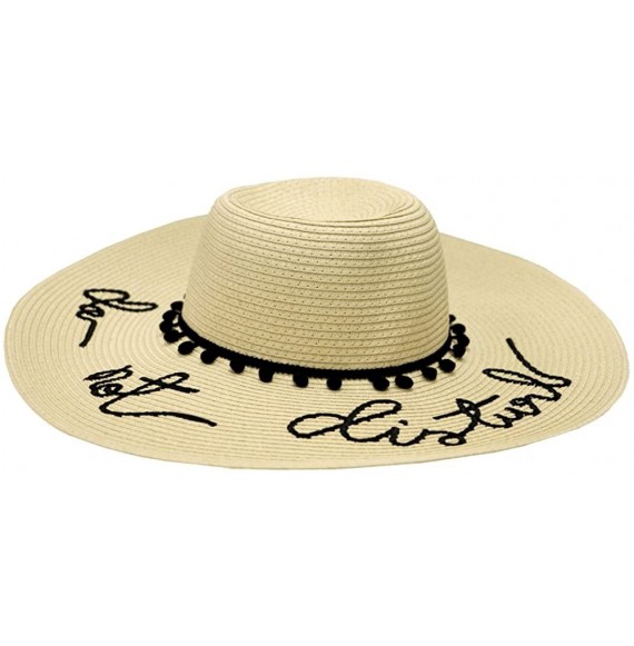 Sun Hats Women Pmf100 7 Inch Wide Wired Brim Sun Floppy Hat - Pmf220 Natural - CM18G5U7G3W