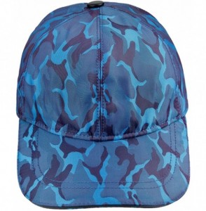 Baseball Caps Unisex Baseball Cap-Adjustable Camouflage Tactical Outdoor Sun Cool Sport Hat - 1-blue - CS18D3I4C50