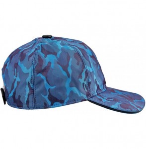 Baseball Caps Unisex Baseball Cap-Adjustable Camouflage Tactical Outdoor Sun Cool Sport Hat - 1-blue - CS18D3I4C50