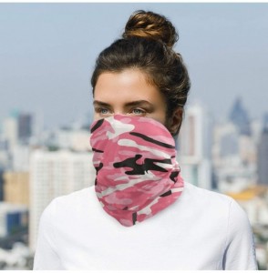 Balaclavas Camo Pink Camouflage Face Sun Dust Mask Mens Neck Gaiters Magic Scarf Seamless Bandana Outdoor Sport Recreation - ...