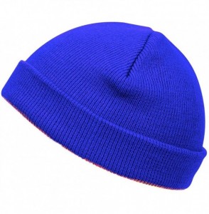 Skullies & Beanies Short Cuffless Beanies - Polo Blue - CK112PDERN3