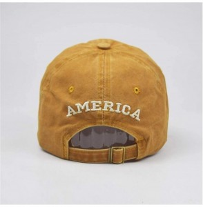 Baseball Caps Unisex Retro American Flag Old Letter Baseball Cap-Embroidered Logo American Cap for Men Women Sports Outdoor -...