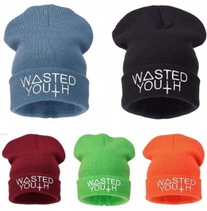 Skullies & Beanies Beanie Hat Women Men Winter Warm Black Bad Hair Day Oversized - Wested Gray - CY11IZNLK9L