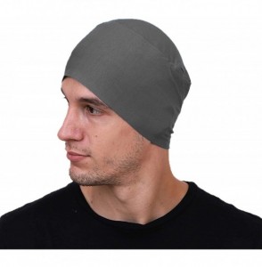 Skullies & Beanies Men's Cotton Beanies (Multicolours- Free Size) - C618EQRC6SS