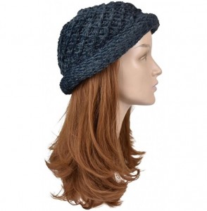 Skullies & Beanies Chenille Pull On Hat - Grey - C7188A9MTSR