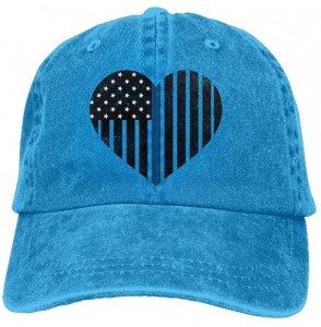 Baseball Caps American Unisex Baseball Outdoor - Royalblue - CJ18C9I4QHG