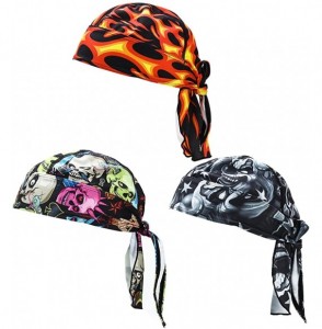 Skullies & Beanies Bicycle Running mask doo rag Skull Cap Skull hat Pack of 3 - Set 1 - CH17YE5MAW2