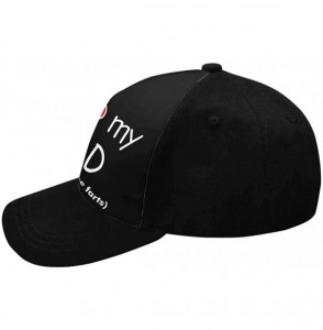 Baseball Caps Best Dad Ever Adjustable Men Baseball Caps Classic Dad Hats for Papa Father- Black - Design 6 - CJ18QXYEDZR