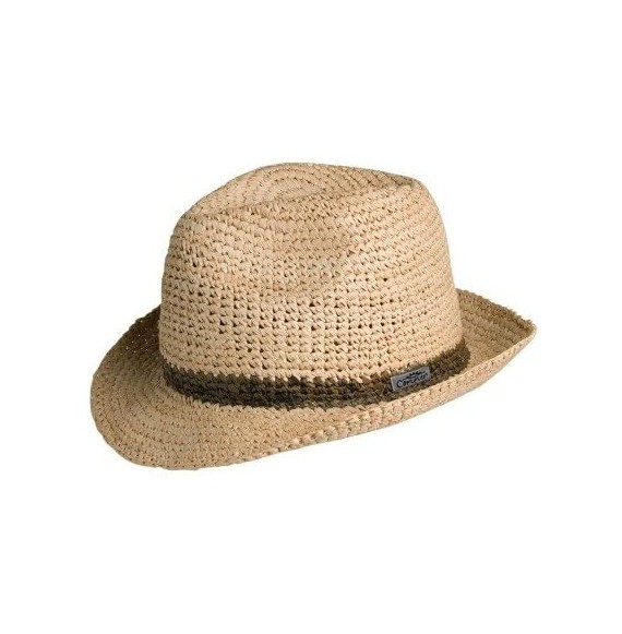 Fedoras Madison Raffia Straw Beach Fedora - Natural - CE1199QAN4P