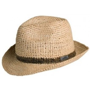 Fedoras Madison Raffia Straw Beach Fedora - Natural - CE1199QAN4P