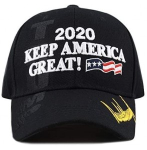 Baseball Caps Original Exclusive Donald Trump 2020" Keep America Great/Make America Great Again 3D Cap - 4. 2020-black - CL18...