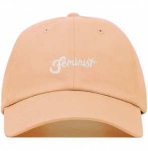 Baseball Caps Feminist Baseball Hat- Embroidered Dad Cap- Unstructured Soft Cotton- Adjustable Strap Back (Multiple Colors) -...